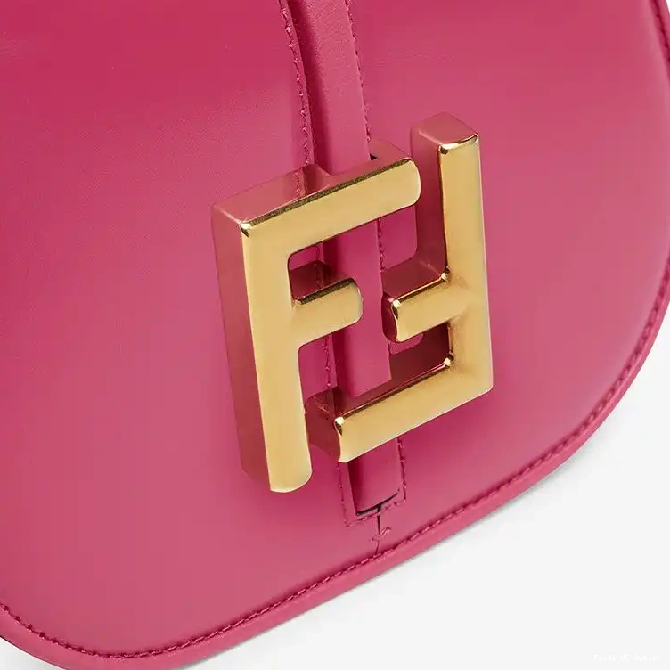 Affordable HOT Leather Calf C'mon Rose In Bag Mini Fendi 0602